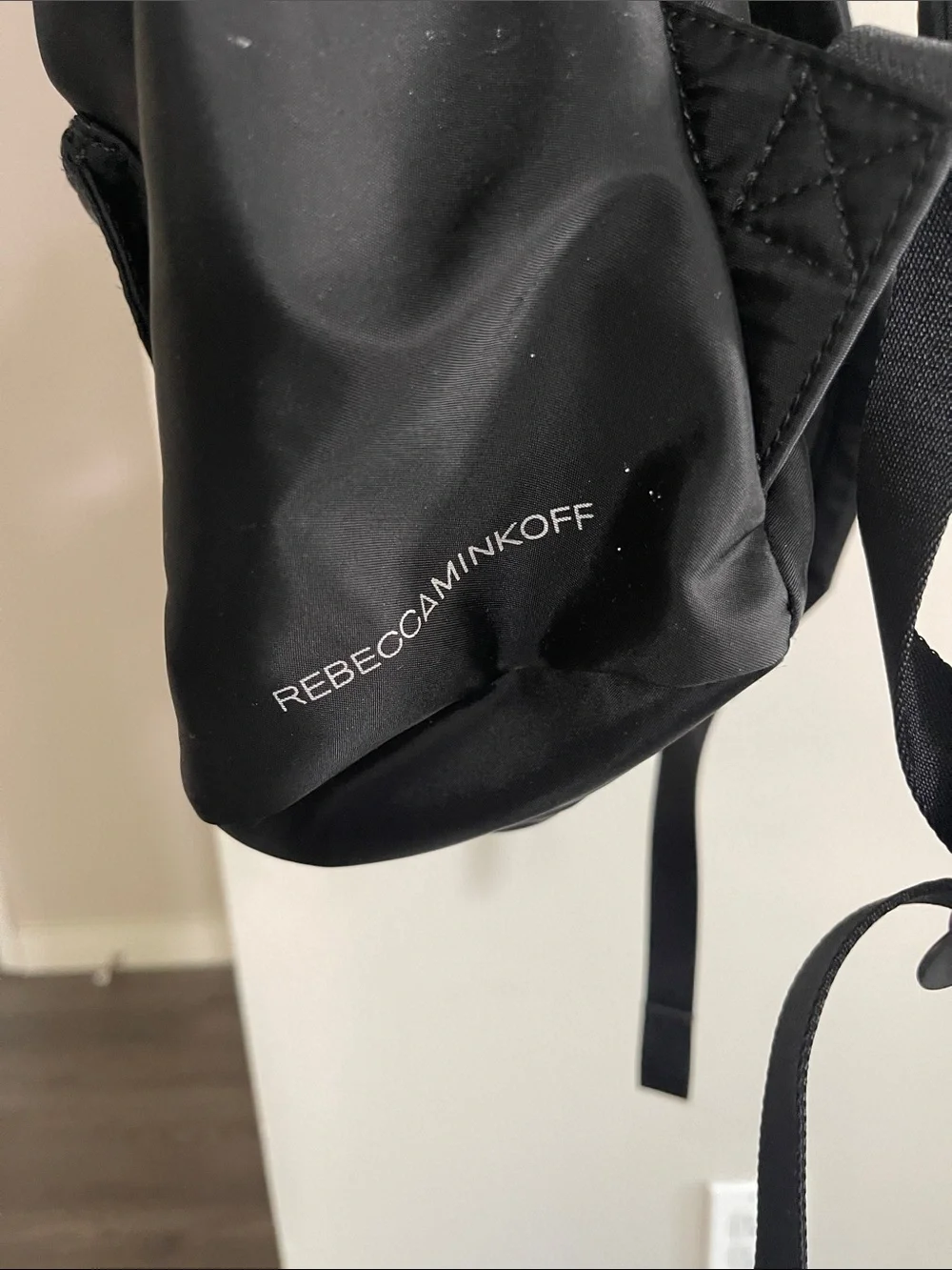 Rebecca Minkoff Black Nylon Backpack